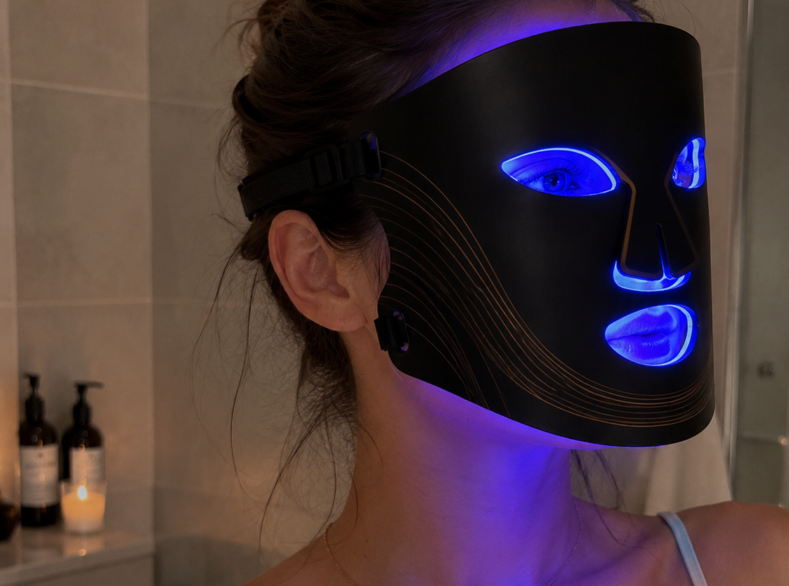 LED Lichttherapie Gesichtsmaske